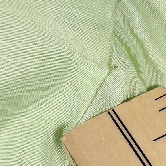 Soft Surroundings Alexis Tunic Top Sz L Green 3/4 Sleeves Split V-Neck - Picture 14 of 15